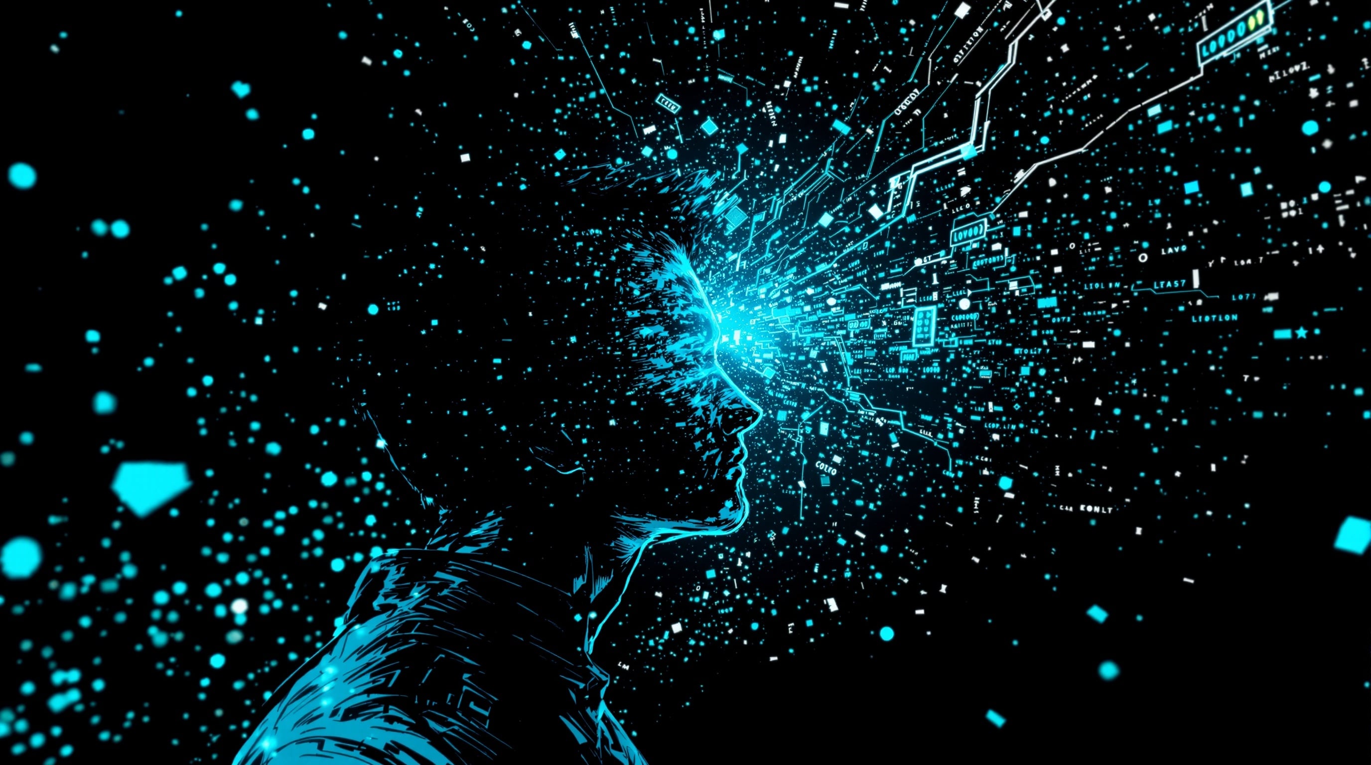 An anime-style character — a synthetic creation built from real performer data